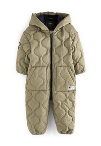 Next - STANDARD - Skafander - khaki green quilted Minijatura 1