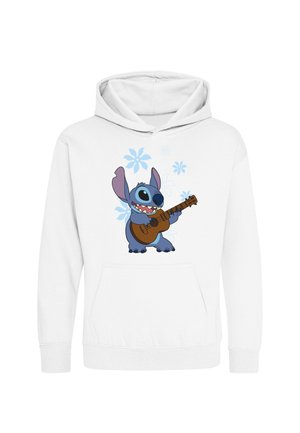 Henry Tiger, LILO & STITCH STITCH FLOWERS - Hættetrøje - arctic white