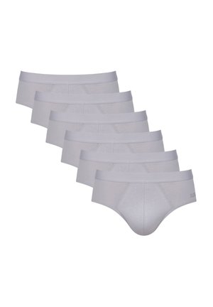 MEN GO ABC BRIEF 6 PACK - Slip - platinum