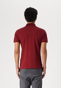 Hackett London SLIM FIT LOGO - Polokošeľa - winter red
