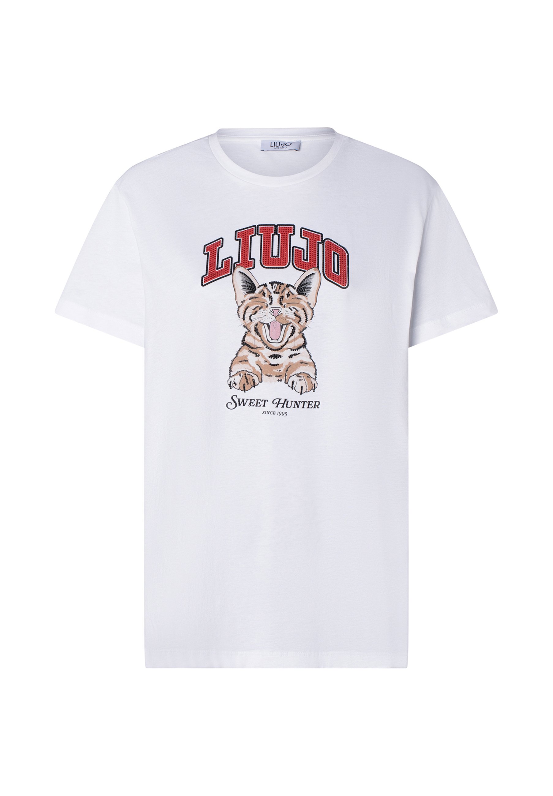 Zalando Maglietta Liujo LIU JO Print T-shirt Weiß/white Zalando