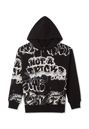 Felpa con cappuccio - nero