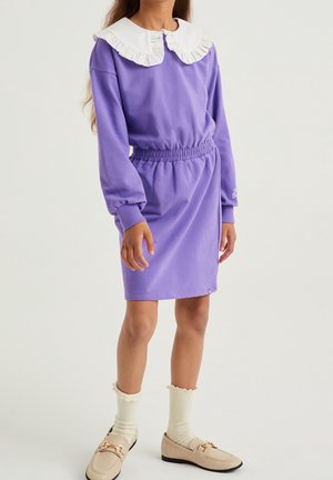WE Fashion, Robe en jersey - purple