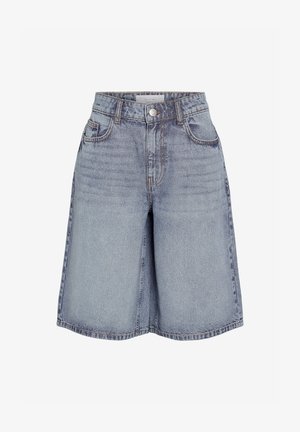 Noisy May, NMMINDIE BERMUDA - Denimshorts - light blue denim