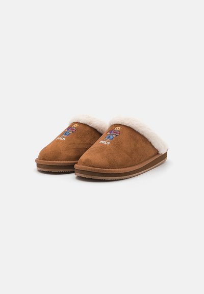 Polo Ralph Lauren KAYLEIGH BEA FLATS  - Tøfler - pale russet