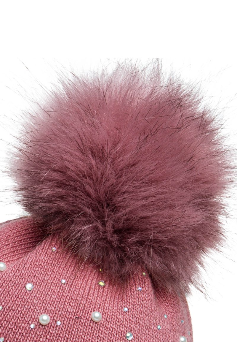 Damen Mützen | Caspar BOMMEL Mütze altrosa/rosa meliert - KC38833 Damen Mützen | Caspar BOMMEL Mütze altrosa/rosa meliert - KC38833