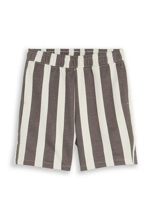 TOM TAILOR Jogginghose - grey off white vertical stripe