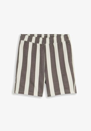 TOM TAILOR Jogginghose - grey off white vertical stripe