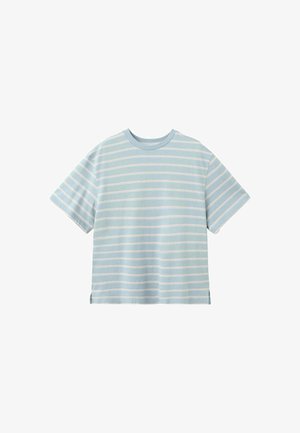 Mango, ADULT SET - T-shirt imprimé - blue