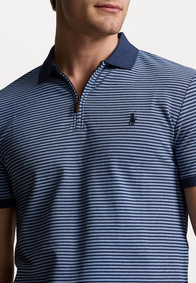 Polo Ralph Lauren CUSTOM SLIM FIT STRETCH MESH POLO SHIRT - Polokošeľa - spring navy