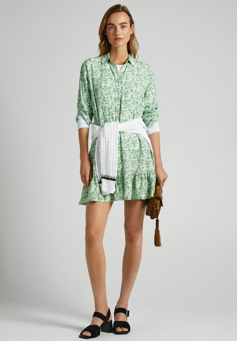 Pepe Jeans Blousejurk wit Pepe Jeans Blousejurk wit