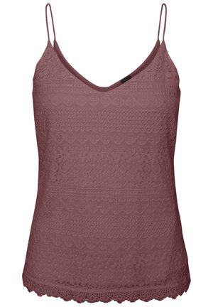 Vero Moda VMHONEY SINGLET - Top - rose brown