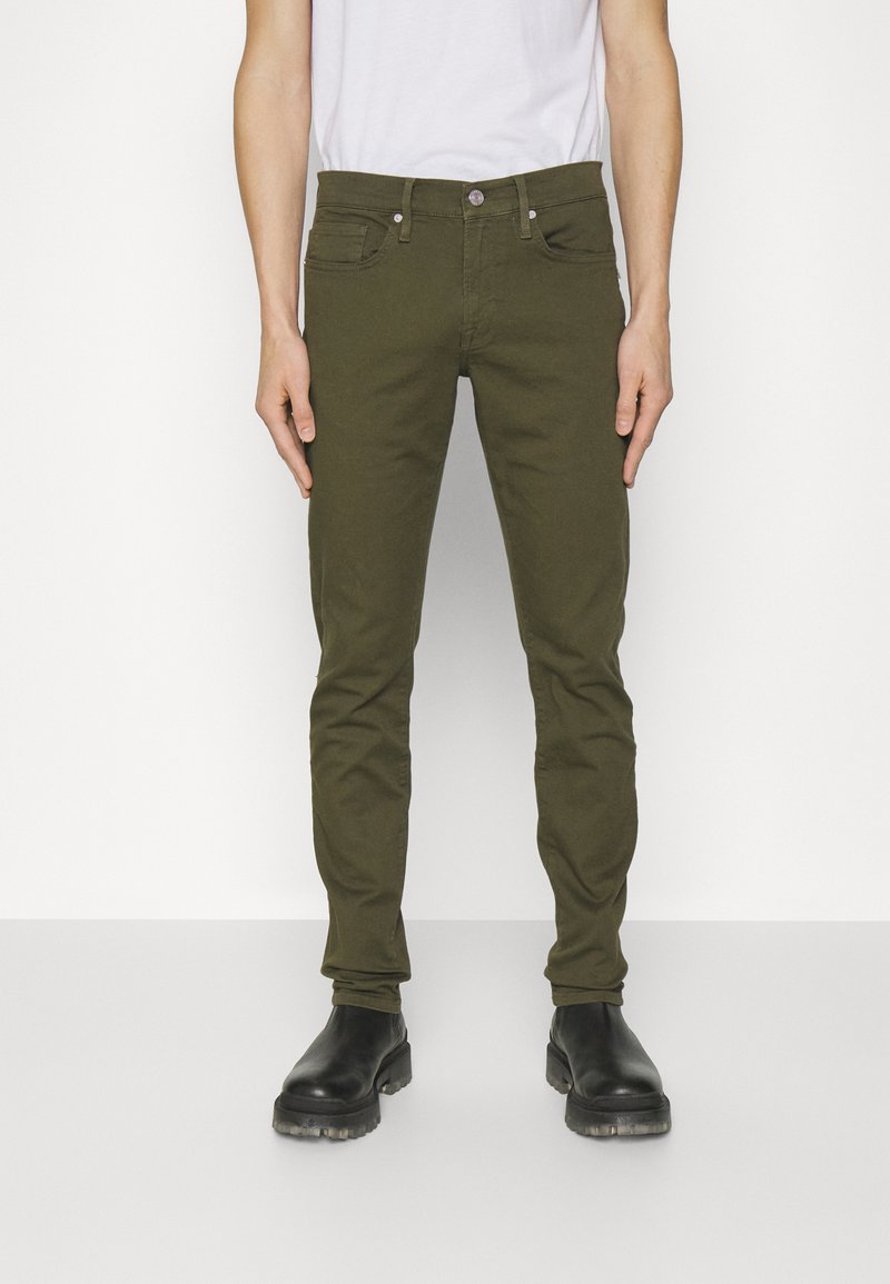FRAME HOMME Jean slim dark green/vert foncé ZALANDO.FR