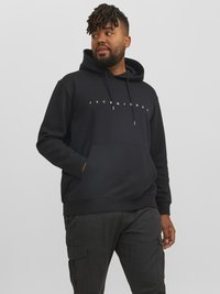 Jack & Jones - JJESTAR HOOD - Pulover s kapuco - black Miniaturna slika 1