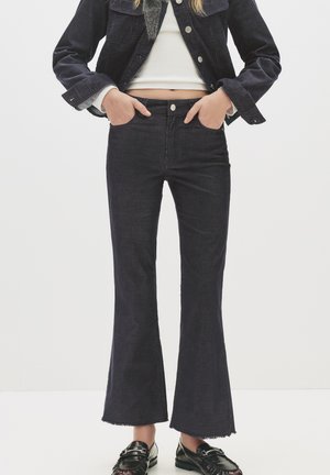 KICK  - Blugi bootcut - blue-grey