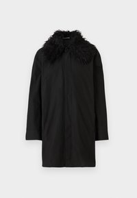 COLLARED SHIRT - Casaco curto - black
