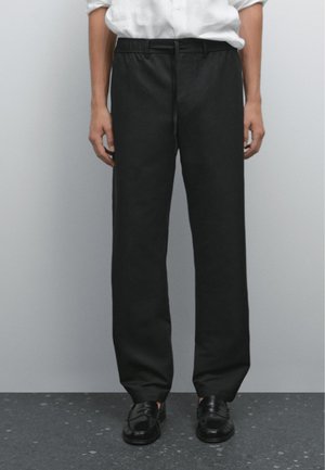 Trousers - black
