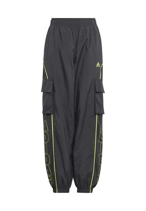 adidas Sportswear UNISEX - Jogginghose - carbon/lucid lemon