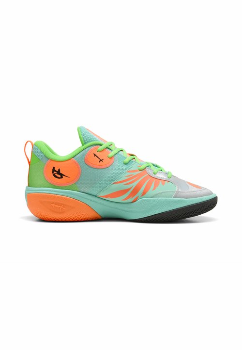 PUMA MB BASKETBALLSCHUHE UNISEX - Trainers - fluro orange pes-fluro green pes — foto 6