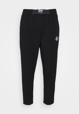 SIKSILK Tracksuit bottoms - black