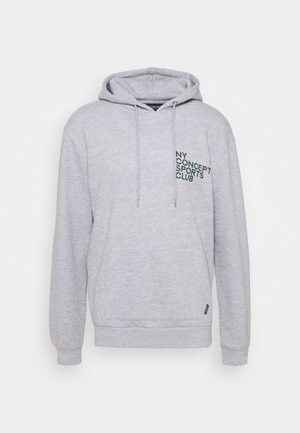 Hoodie - mottled grey