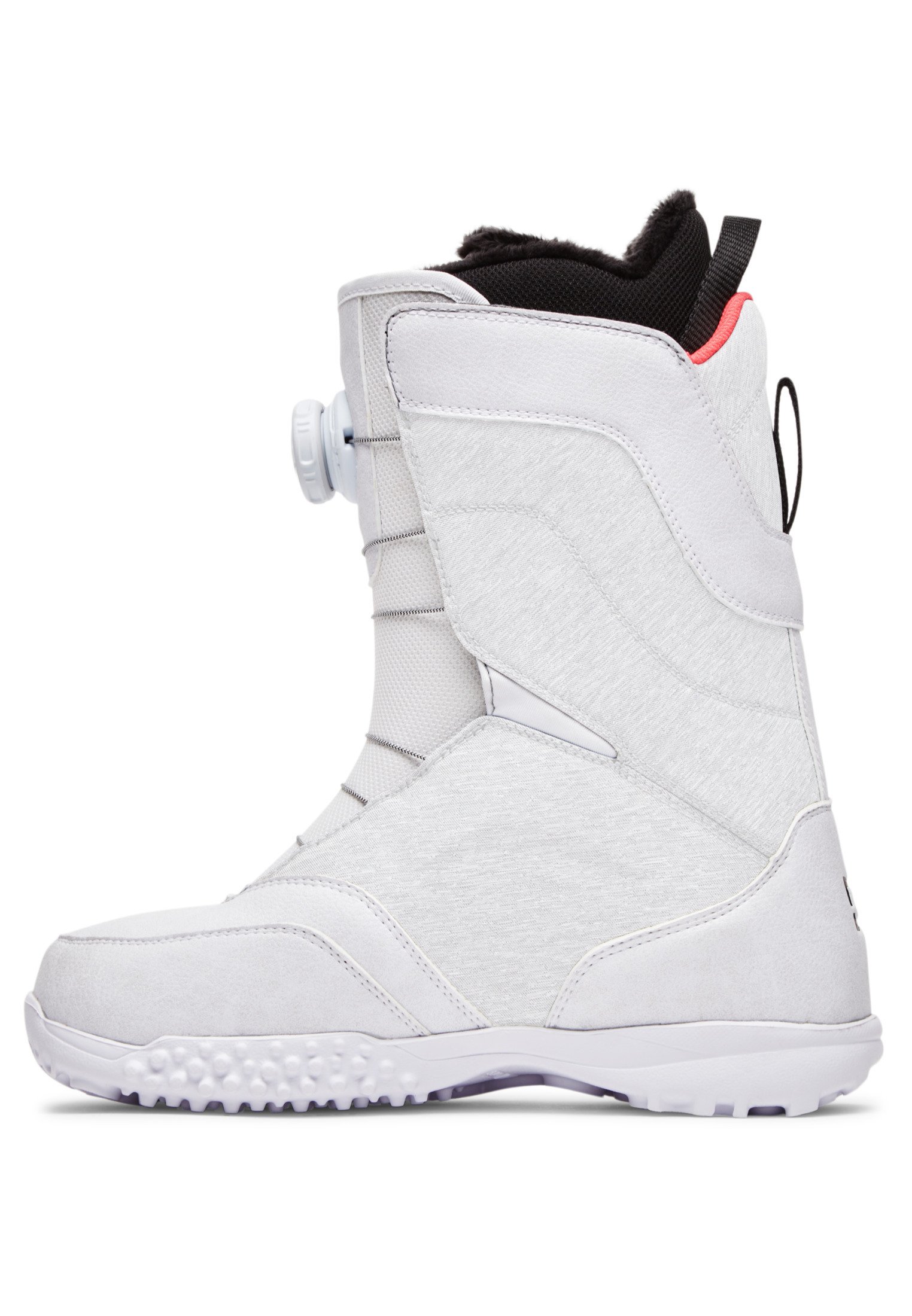 dc snowboard boots white