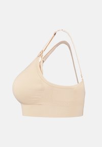 Mamsy NON-WIRED BREASTFEEDING - Modrček za pod majico - beige