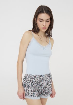 MACULATO BORDO - Pantaloni del pigiama - var grigio chiaro melange