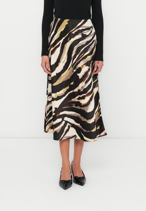 YASPELLA MIDI SKIRT - A-line skjørt - sandshell