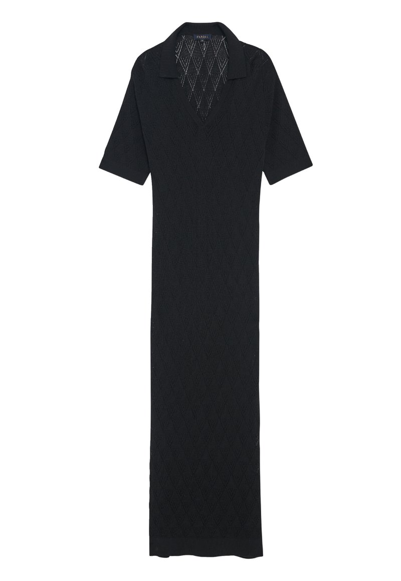 Robe Noire Caroll - Taille 40 - Occasion En Très Bon état - Style Regular Genou