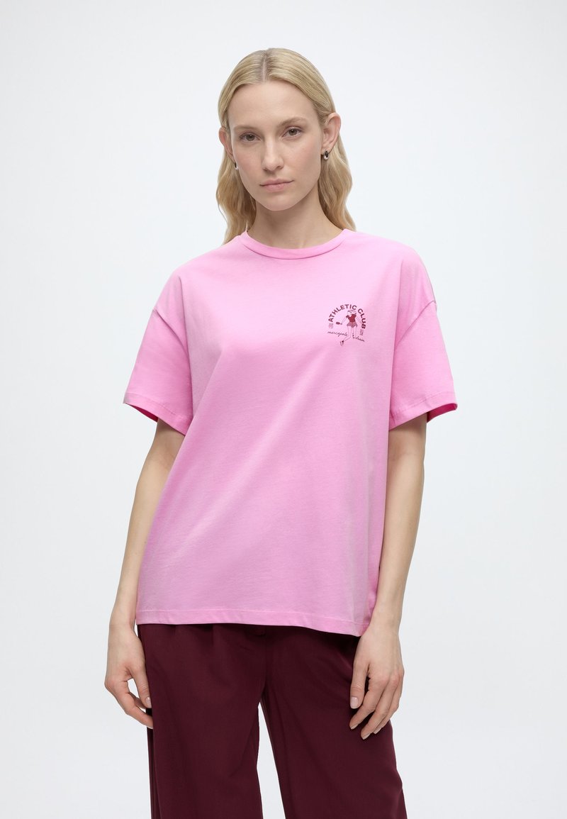 Marc O'Polo DENIM Μπλουζάκι με στάμπα - pale bubblegum