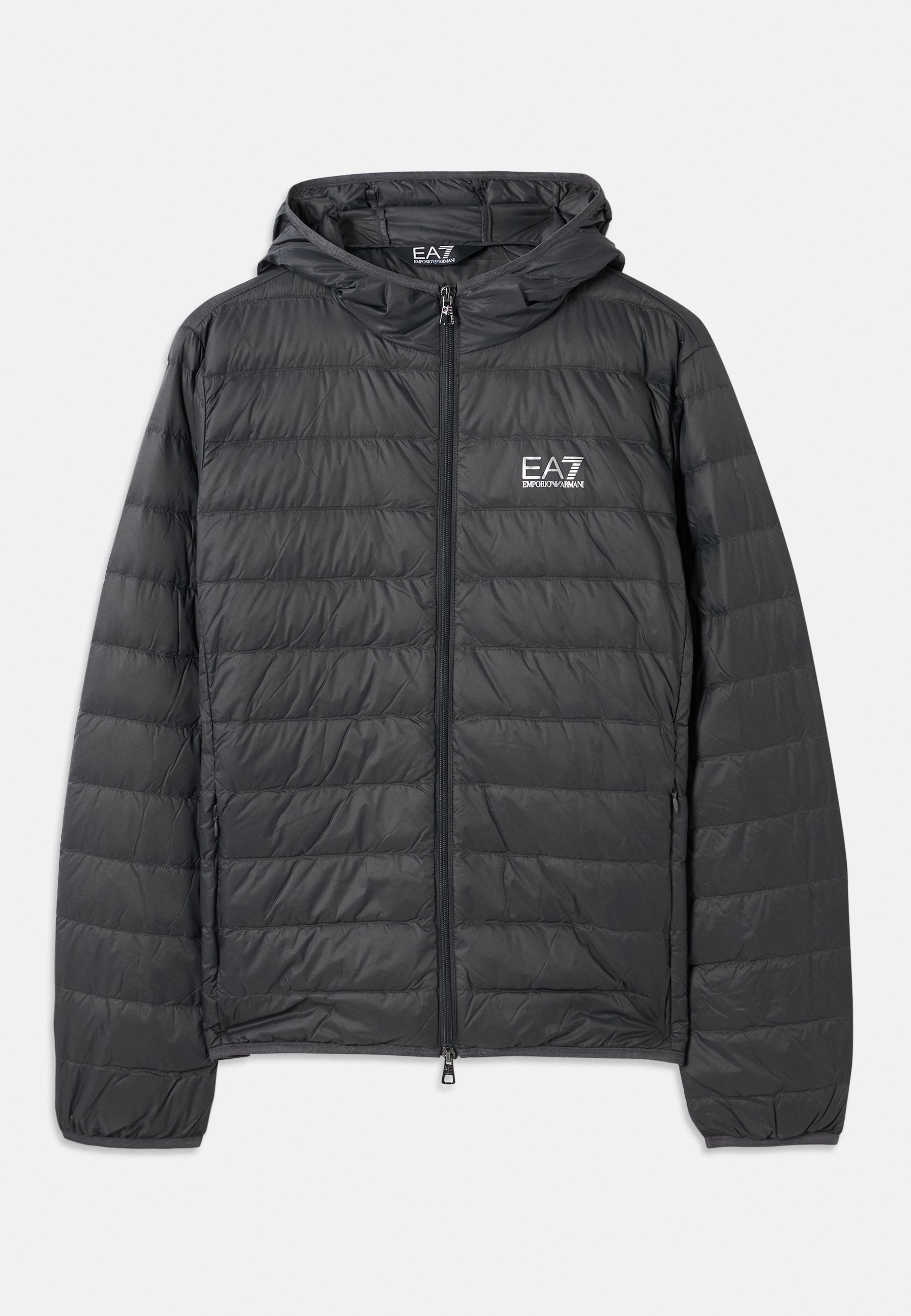 EA7 Emporio Armani TRAIN CORE - Down jacket - black - Zalando.co.uk