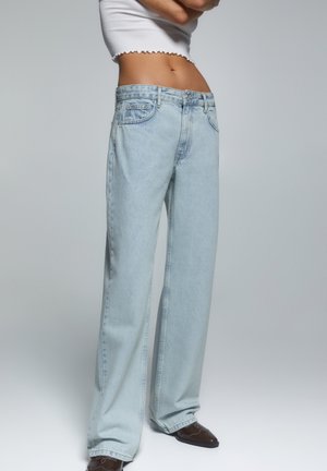 Jean droit - blue denim