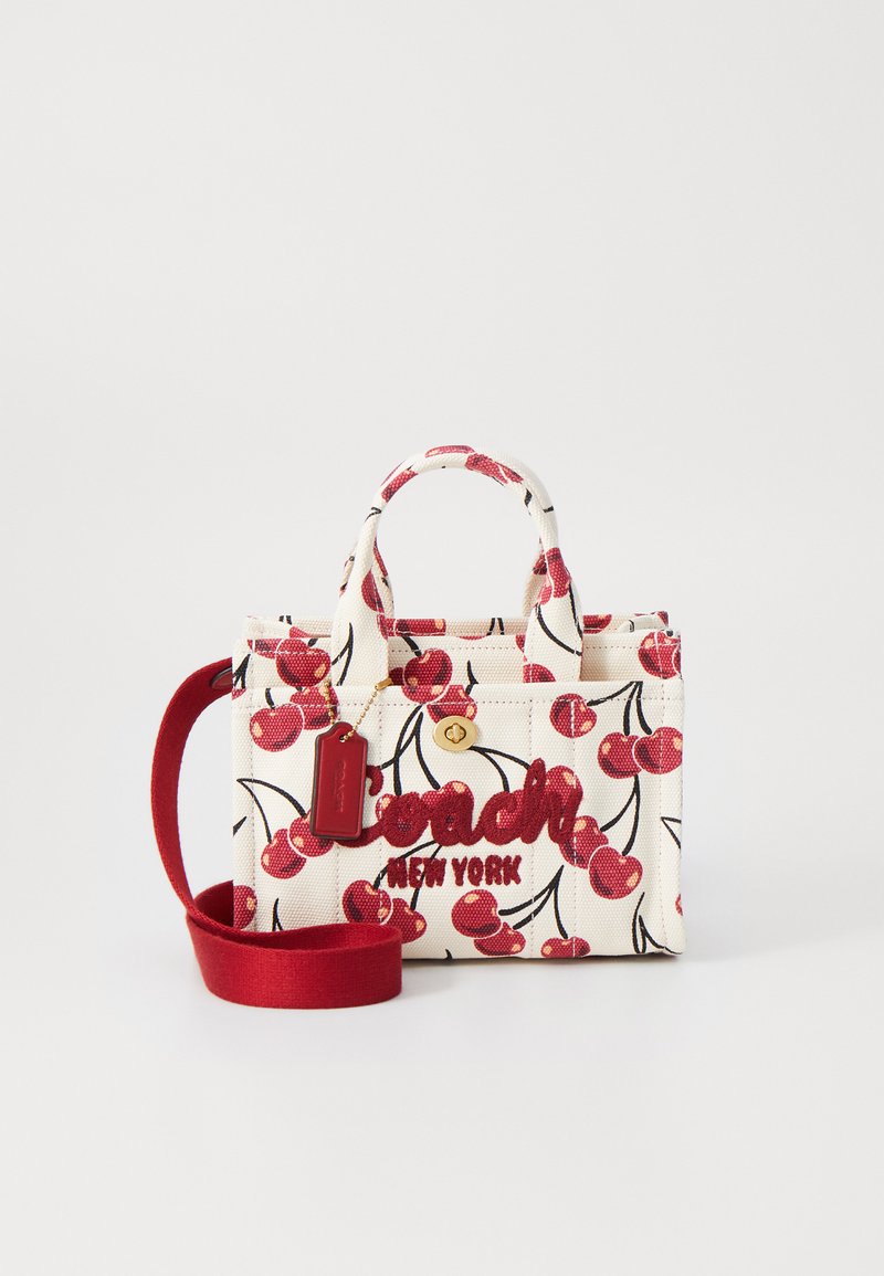 COACH CHERRY CARGO TOTE - Mala de mão - chalk multi