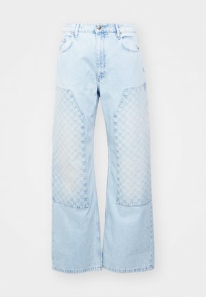 MISBHV MONOGRAM CARPENTER  - Jean boyfriend - pale blue