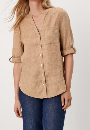 Blouse - mottled beige