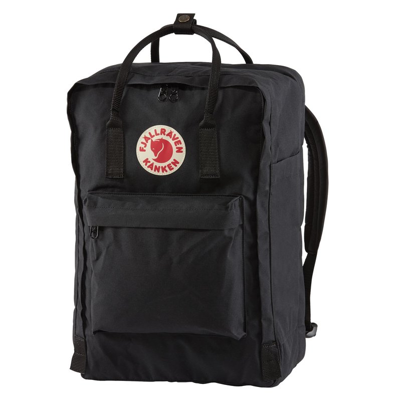 Fjällräven KÅNKEN 17" laptop sleeve Rucksack black Zalando