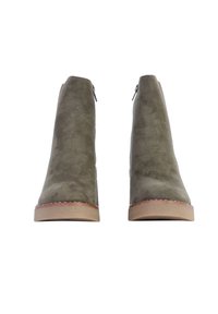 Divine Factory Bottines à plateau - kaki