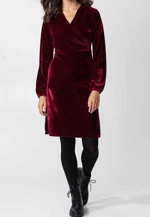 Robe en jersey - bordeaux
