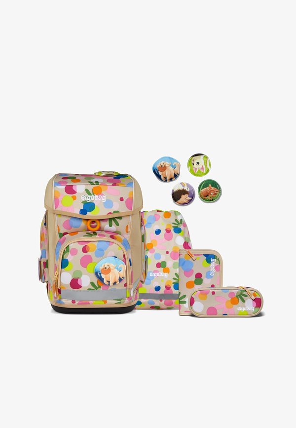 cubo – Schulranzen Set – beige