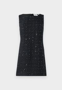 ONLICY BOUCLE SEQUIN DRESS - Vestido de cóctel - black