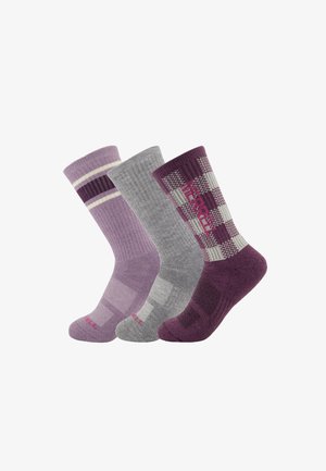 Merrell, 3 PACK UNISEX - Chaussettes de sport - medium purple