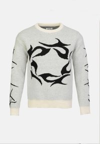 UNISEX - Neule - white/black