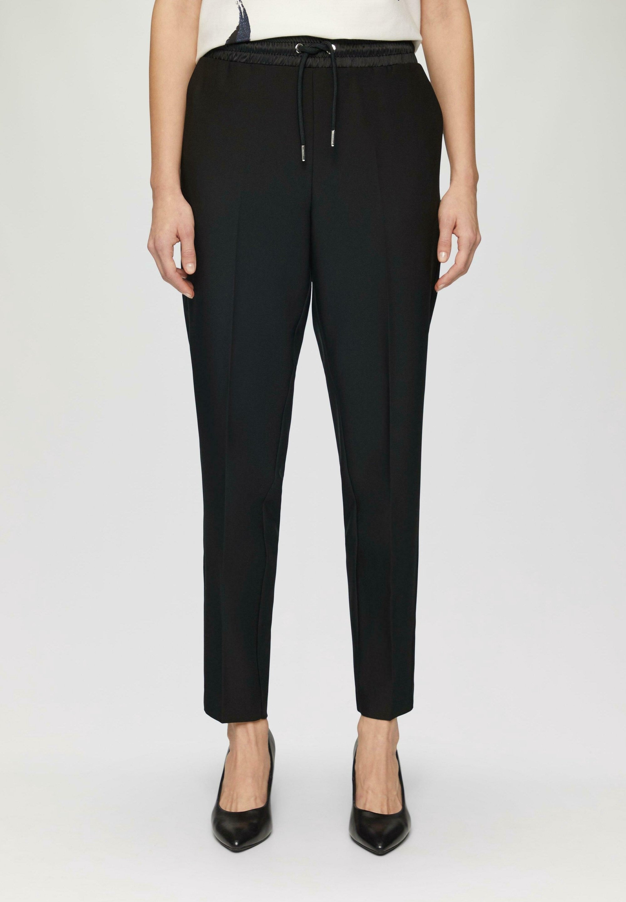 Pantaloni Donna S.Oliver BLACK LABEL, 7/8, Con Cintura E Tasche Laterali