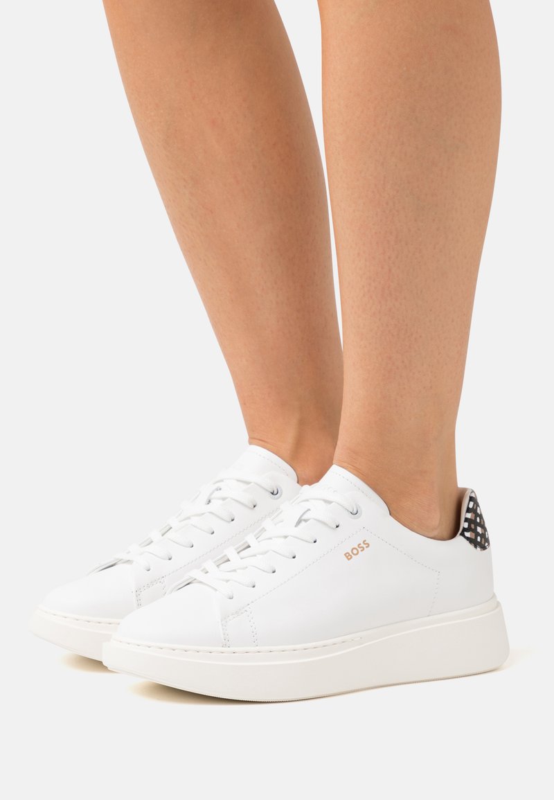 BOSS AMBER Trainers open white/white Zalando.co.uk