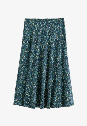 Seasalt Cornwall, SEASALT CORNWALL ORCHARD SKIRT - Jupe trapèze - navy - garden peas maritime