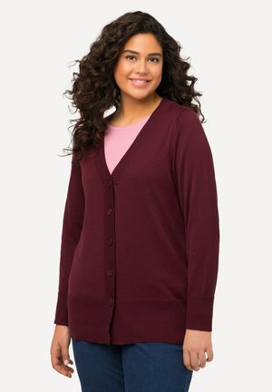 Ulla Popken Strickjacke - dark red