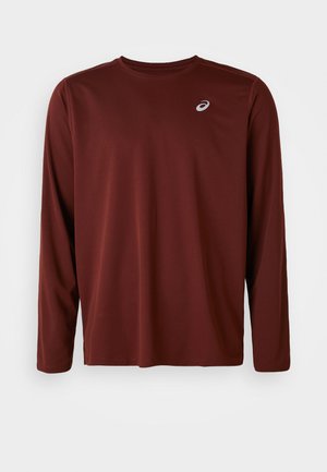 ASICS CORE  - Long sleeved top - dark red planet