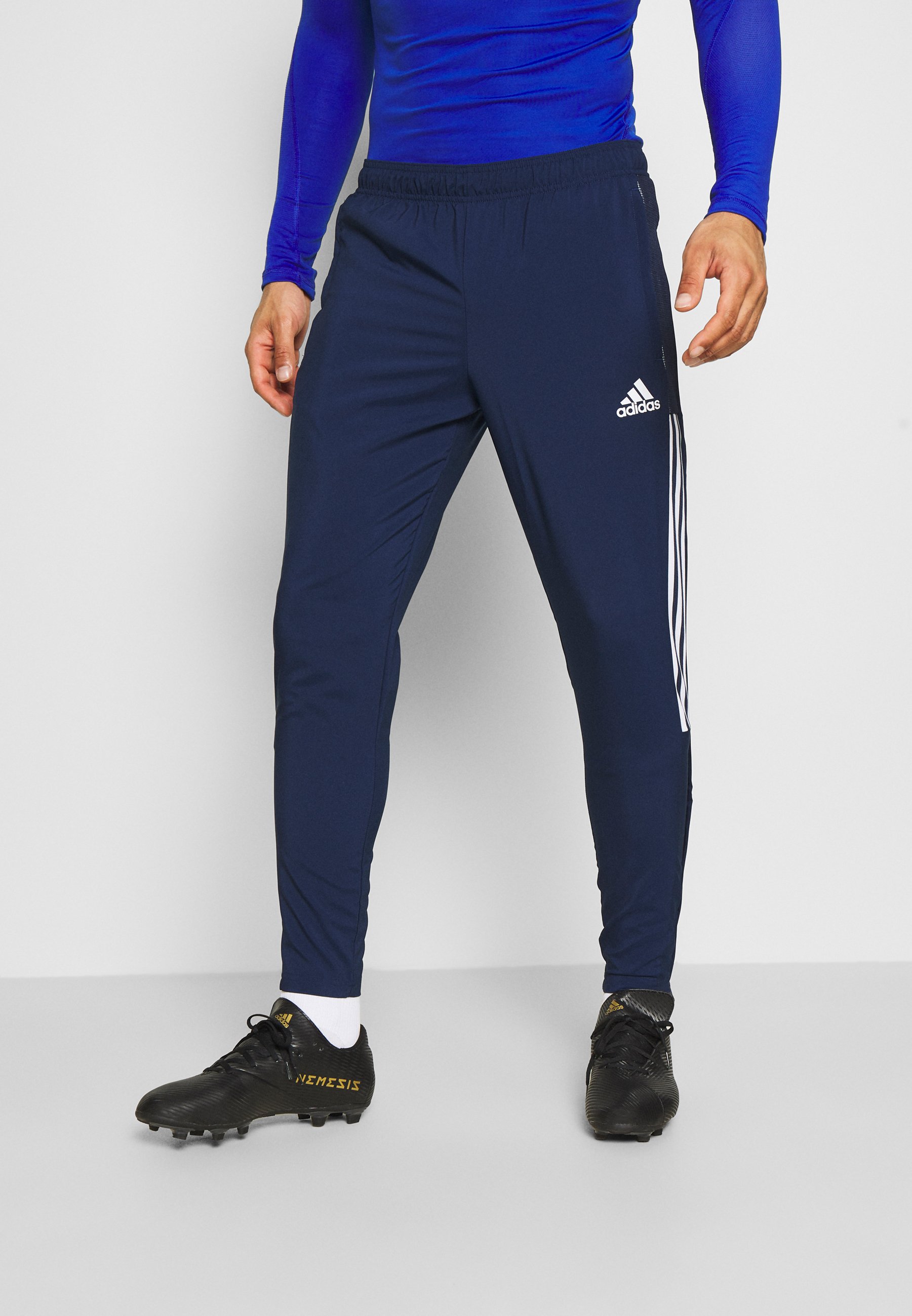 adidas dunkelblau jogginghose