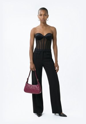 Calvin Klein SHOULDER BAG - Handtasche - bordeaux